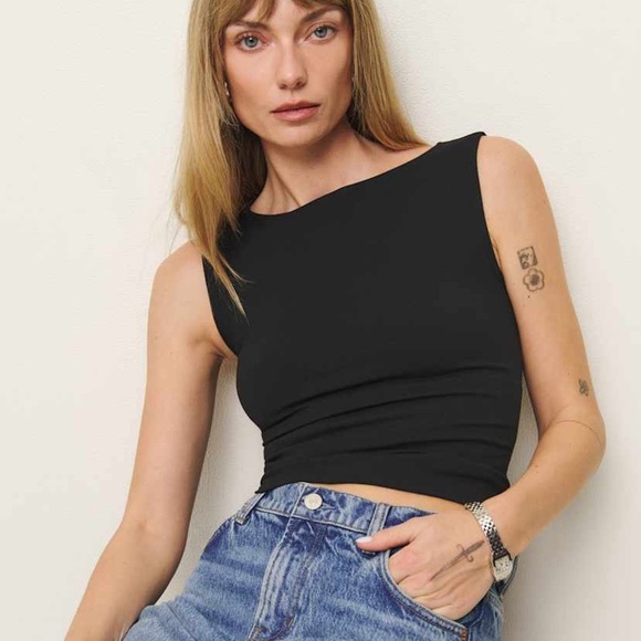 NWOT Reformation Dusk Knit Top - Picture 2 of 7